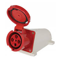 Розетка силова стаціонарна 134 63А 3Р+РЕ 63А 380В 52121