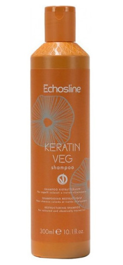 Шампунь ECHOSLINE Keratin Veg Shampoo 300 мл (8008277246314)