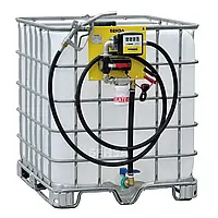 Міні-АЗС для дизельного палива, єврокуб 220В, 40л/хв