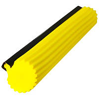 Змінна насадка губка для швабри Eco Fabric м'яка, 27см, жовта (EF-2927-SY)