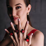 Гель-лак Komilfo Rior Collection R003 (вишневий, емаль), 8 мл, фото 5