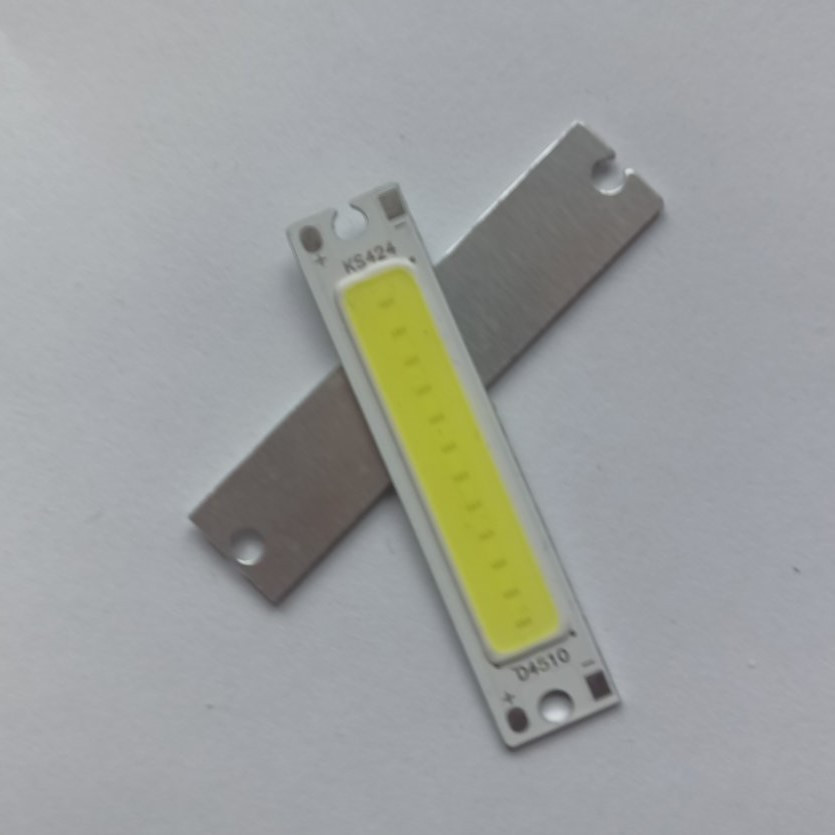 Модуль лінійка COB LED D4510 2 W 3.2 В білий алюмінієва основа 45*10 мм