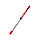 Ручка кулькова масляна Maxflow UX-117-06 пише червоним, фото 2