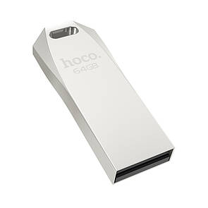 USB накопичувач Hoco UD4 64 GB USB2.0 сріблястий