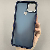 Чохол для Xiaomi Redmi 9C матовий з глянцем чохол на телефон сяомі редмі 9с темно-синій q6y, фото 3