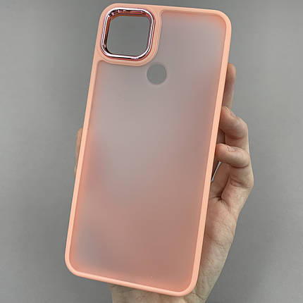 Чохол для Xiaomi Redmi 9C матовий з глянцем чохол на телефон сяомі редмі 9с персиковий q6y, фото 1