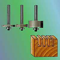 Фрезы по дереву для вибірки чверті