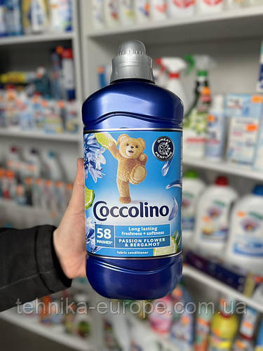 Кондиционер Coccolino Passion Flower & Bergamot 58 стирок 1.45 л ...