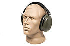 Навушники протишумні захисні Pyramex PM3022 (захист слуху SNR 30.4 дБ), кольору олива, фото 7