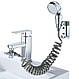Душова система на умивальник Modified Faucet With external Shower, фото 4