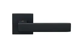 Дверні ручки GAVROCHE / RHENIUM / Black - чорний