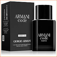 Армани Блэк Код Парфюм - Giorgio Armani Black Code Parfum духи 125 ml.