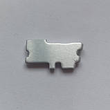 Модуль лінійка COB LED 3.2В (2,3В) білий, червоний колір алюмінієва основа 35*1 мм XH-128, фото 3