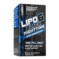 Nutrex Lipo6 Black Nighttime 30 капс 1359 SP