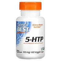 Doctor's Best 5-HTP 100 mg 60 рослинних капсул DRB-00077 SP