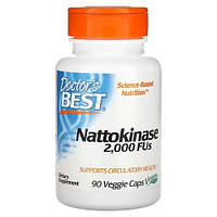 Doctor's Best Nattokinase 2,000 FUs 90 рослинних капсул DRB-00125 SP