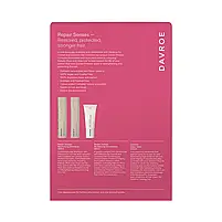 Набір для відновлення волосся Davroe Repair Senses Christmas Xmas Trios Pack with Chroma Clear Gloss, фото 5