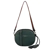 Женская городская сумка кросс-боди David Jones зеленая сумочка-клатч для девушки сумка через плече эко-кожа