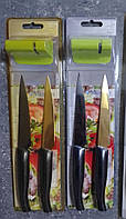 Набор универсальных ножей с титановым покрытием HILTON "5 с точилкой