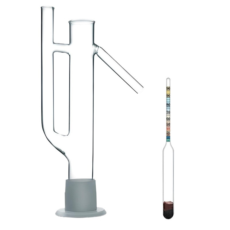 Набір скляний папуга 100 мл + спиртомір (Склоприлад), фото 1