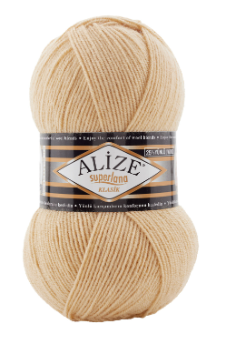 Нитки пряжа для в'язання напіввовна SUPERLANA KLASIK Супер Лана Класик № 826, фото 1