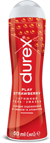 Интимная гель-смазка Durex Play Sweet Strawberry 50мл (ID#1174739526 ...