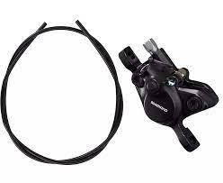 Гальмо дисковий каліпер Shimano BR-MT200 + гідролінія 800 мм (без торм. ручки), чорн., фото 1