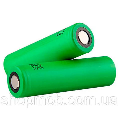 SM  SM Аккумулятор 18650 Li-Ion Sony US18650VTC4, 2100mAh, 30A, 4.2/3.6/2.5V, GREEN, 2 шт в упаковке, цена за 1 шт, фото 2