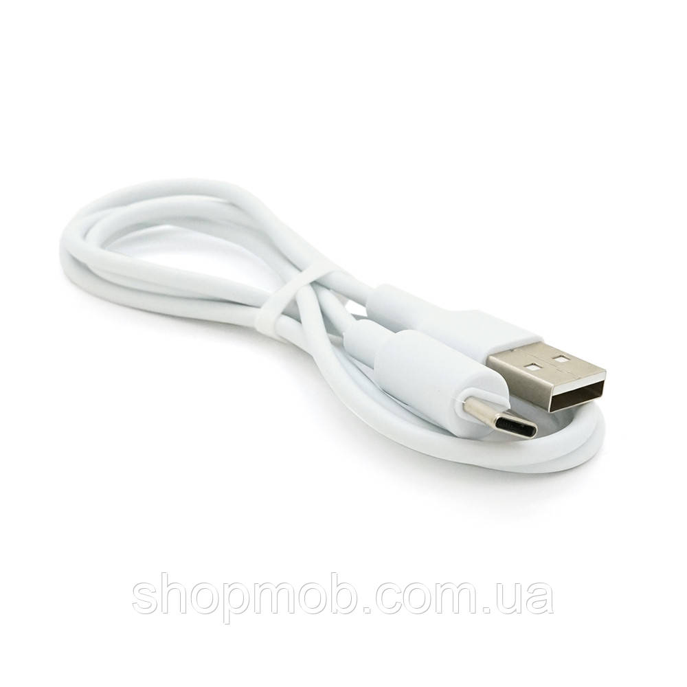 SM  SM Кабель Hoco X25, Type-C-USB, 3A, White, длина 1м, BOX