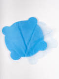 Салфетки голубые для стоматологической чаши плевательницы из спанбонда, (50шт в упаковке)
