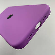 Чохол для Apple iPhone 12 матовий кейс із закритою камерою чохол на айфон 12 фіолетовий o5h, фото 5
