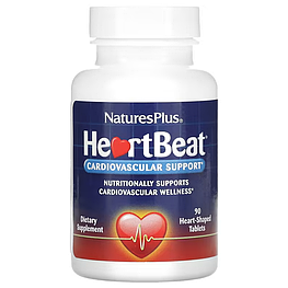 HeartBeat Cardiovascular Support Natures Plus 90 таблеток