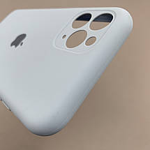 Чохол для Apple iPhone 11 Pro матовий кейс із закритою камерою чохол на айфон 11 про блакитний o5h, фото 4