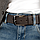 Чоловічий ремень під джинси шкіряний HC-4056 (125 см) темно-коричневий гладкий, фото 6