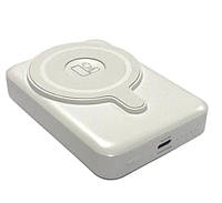 Умб Power Bank (10000mah) Hoco Q11 20W Magsafe White для бездротової зарядки навушників та телефонів