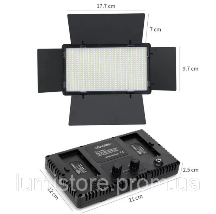 Світлодіодна професійна лампа для фотознімання лампа для лешмейкера ...