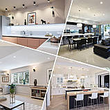 Wowatt 6 W GU5.3 Світлодіодна лампочка Нейтральний білий 4000K MR16 12V Галогенний еквівалент 40W Прожектор GU5.3 LED 480LM, фото 7