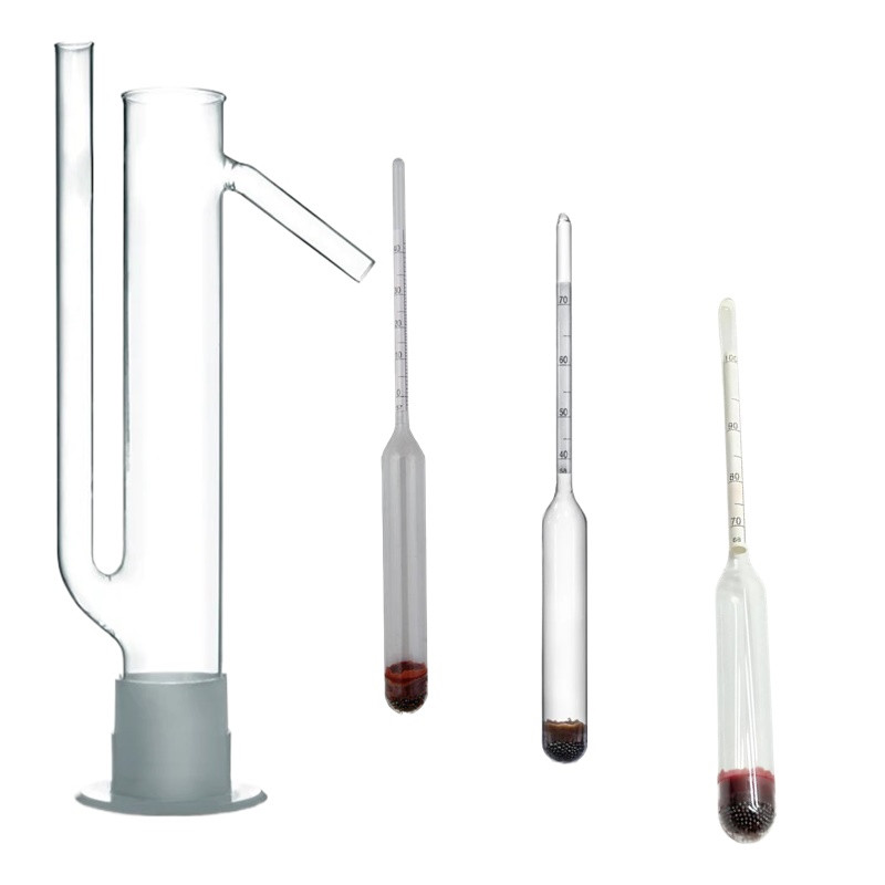 Набір ареометрів АСП-3 + папуга 250 мл (Склоприлад), фото 1