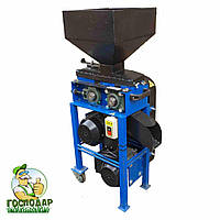 Валкова плющилка зерна (1,5 кВт, 220 В) продуктивність 150кг/год