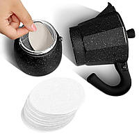 Фильтры для гейзерной кофеварки на 3 чашки Moka Pot Paper Filter