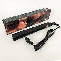 LT Щипцы для волос Satori SS-3210-BL, гофре плойка утюжок для волос, профессиональный утюжок cd