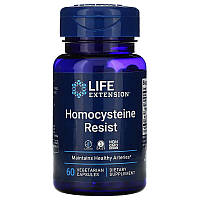 Натуральная добавка Life Extension Homocysteine Resist, 60 вегакапсул DS