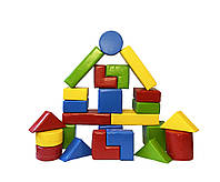 Напольный мягкий детский конструктор 4 мини ПВХ для детских комнат, дома и центров. Детский конструктор