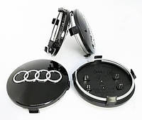 Ковпачки на диски Audi A4, A5, A6, A8, S4, S5, S6, RS, TT (60/58) 4B0601170 Чорні