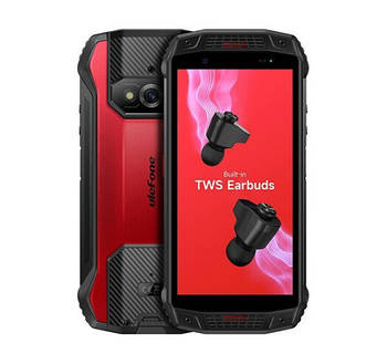 Смартфон UleFone Power Armor 15 6/128GB red, 12+13/16Мп, 5.45'' IPS, Helio G35, 6600mAh