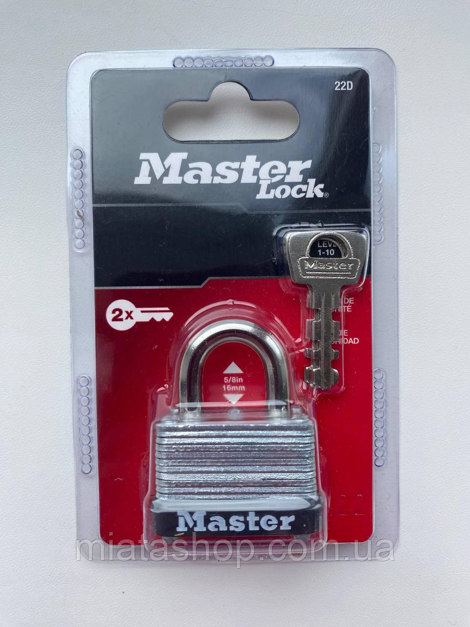 Навісний замок Master Lock 22 D