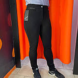 Штани жіночі скіні класика завужені 50 чорні, фото 7