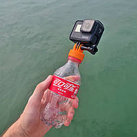 Крышка для бутылки с креплением для Action Camera.