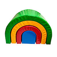 Детский мягкий модуль туннель 65х65х60см ПВХ для дома, детских комнат развлекательных центров и садиков