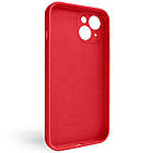 Чохол Silicone Full Camera для Apple iPhone 15 Red, фото 2